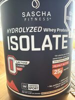 Hydrolyzed Whey Protein ISOLATE Peanut Butter