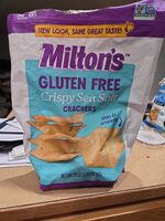 Gluten Free Crispy Sea Salt Crackers