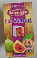 Fig Walnut Turkish Delight