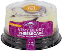 Gluten Free Very Berry Cheesecake