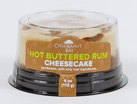 Hot Buttered Rum Cheesecake
