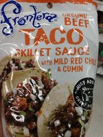 Ground Beef Taco Seasoning Sauce, Mild