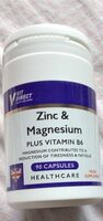 Zinc & magnesium plus vitamin b6