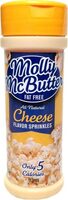 Fat free cheese flavor sprinkles