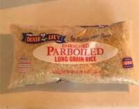 Enriched parboiled long grain rice