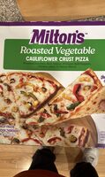 Roasted Vegetable Cauliflower Crust Pizza