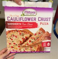 Margherita Four Cheese Cauliflower Crust Pizza