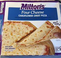 Four cheese cauliflower pizza