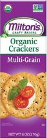 Milton's craft bakers organic multi grain crackers