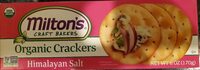 Organic Crackers Himalayan Salt