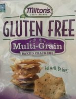 Gluten Free Multi-Grain Baked Crackers