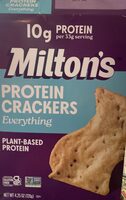 Protein crackers