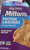 Protein crackers