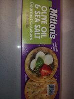 Olive Oil & Sea Salt Gourmet Crackers