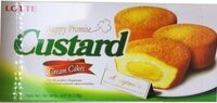 Lotte custard cream cake