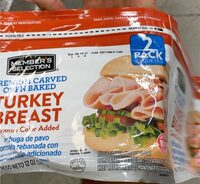 Oven Baked Turkey Breast Caramel Color Added