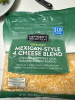 Mexican style 4 cheese blend