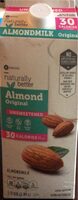 Naturally better original almond milk