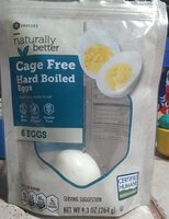 Hard boiled eggs