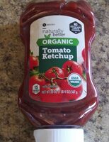 Organic tomato ketchup