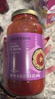 Roasted Garlic & Herb Pasta Sauce