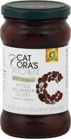 Organic pitted kalamata olives