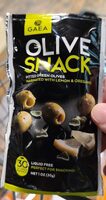Olive Snack Pitted Green Olives Marinated With Lemon & Oregano