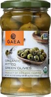 Organic Pitted Green Olives