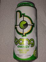Bang Energy Lime Pop Drop