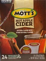 Motts hot apple cider