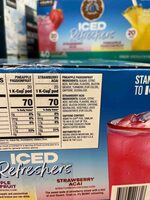 Iced Refreshers