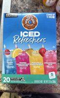 Iced refreshers