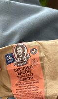 Uncured Bacon Breakfast Burrito