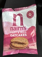 Fruit & Seed Oatcakes on the go