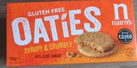Gluten Free Oaties Syrupy & Crumbly