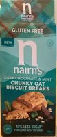 Dark chocolate and mint chunky oat biscuit breaks