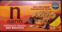 Chocolate Orange Oat Biscuits