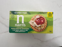 Wholegrain crackers