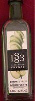 Sirop pomme verte