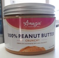 100% peanut butter crunchy
