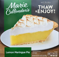 Lemon meringue pie frozen dessert