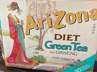 Zero Calorie Green Tea With Ginseng