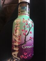 Green tea with honey and plum