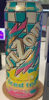 Iced tea with lemon flavor