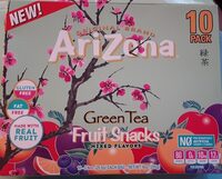 Green Tea Fruit Snacks