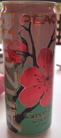 Green tea peach