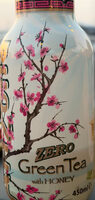 Arizona green tea with honey