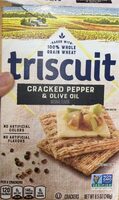 Triscuit Cracker Pepper & Olive Oil