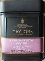 Thé noir aux pétales de rose