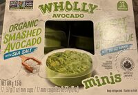 Organic Smashed Avocado with Sea Salt